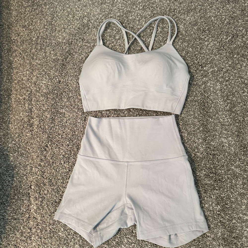 Lululemon Like a Cloud Sports Bra - Starch Blue